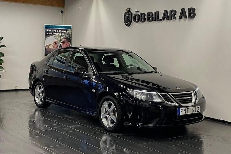 Svart Begagnad 2011 Saab 9-3 Linear Sedan | 74 900 kr (Dyr) - Bild 1/4