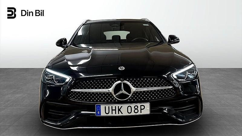 Begagnad Mercedes C300e AMG line 204 HK (150 kW) 2022 Svart Kombi