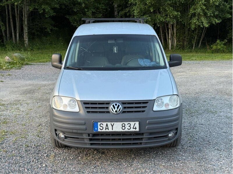 Silver Begagnad 2008 VW Caddy Life Minibuss | 29 000 kr (Marknadspris) - Bild 1/4