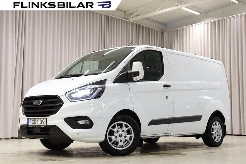 Vit Begagnad 2018 Ford Transit Custom Van | 149 900 kr (Bra pris) - Bild 1/4