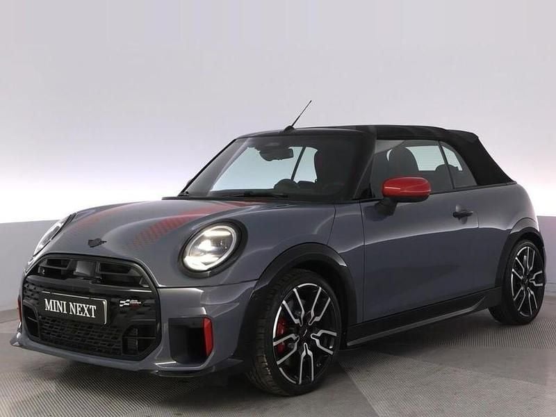 Grå Begagnad 2025 Mini John Cooper Works Cabriolet Cab | 514 900 kr - Bild 1/4