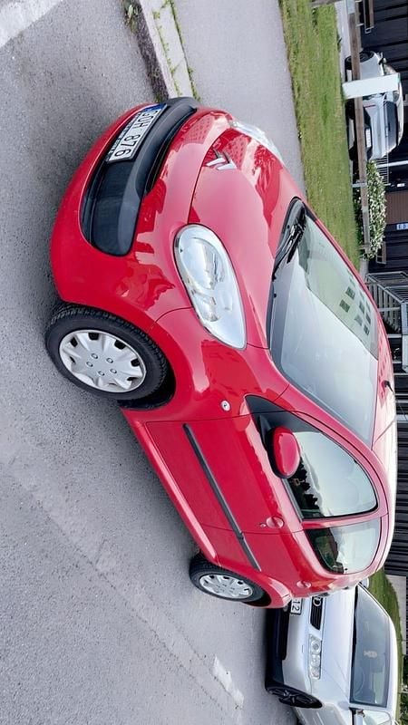 Röd Begagnad 2008 Citroën C1 Halvkombi | 21 500 kr (Marknadspris) - Bild 1/3