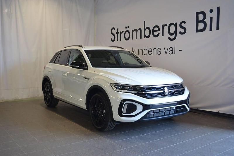 Vit Ny 2025 VW T-Roc R-line SUV | 458 900 kr (Marknadspris) - Bild 1/4