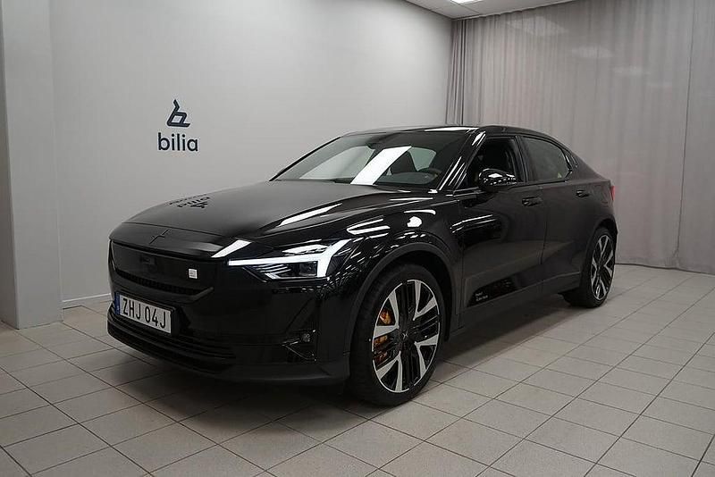 Svart Begagnad 2024 Polestar 2 Performance Halvkombi | 599 900 kr - Bild 1/3