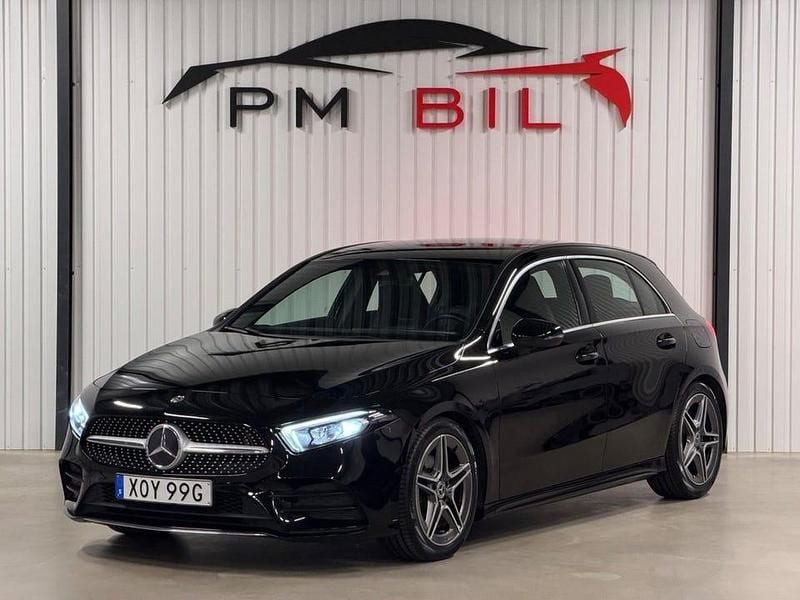 Begagnad Mercedes A180 AMG 136 HK (100 kW) 2020 Svart