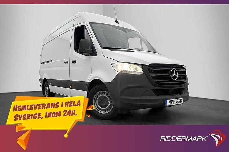 Vit Begagnad 2021 Mercedes Sprinter Van | 299 800 kr - Bild 1/3