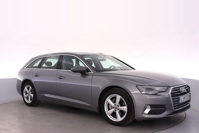 Tyfongrå metallic Begagnad 2018 Audi A6 Sport Kombi | 249 000 kr (Marknadspris) - Bild 1/3