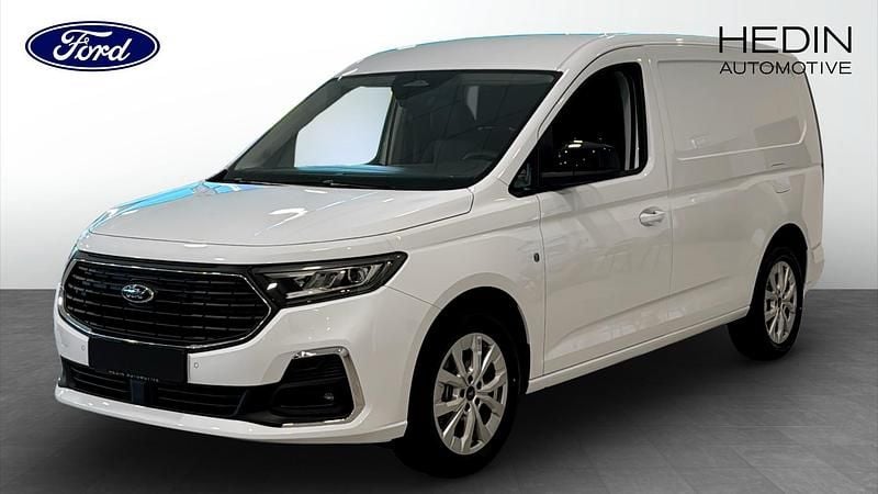 Frozen white Ny 2025 Ford Transit Connect Limited Minibuss | 351 920 kr (Superpris) - Bild 1/4