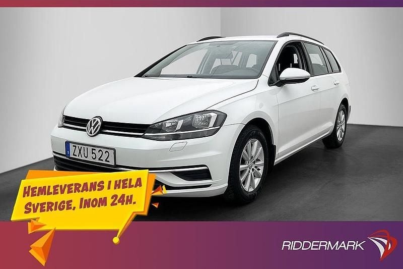 Vit Begagnad 2019 VW Golf VII | 134 900 kr (Marknadspris) - Bild 1/3