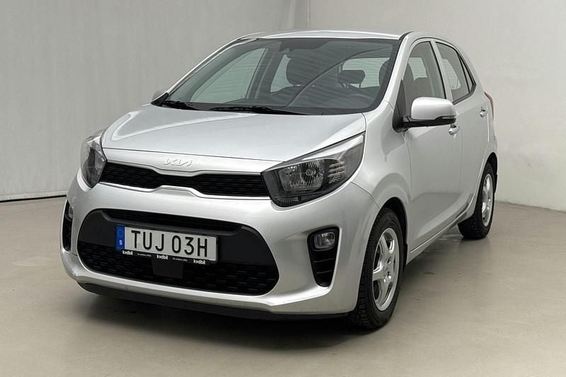 Grå Begagnad 2023 Kia Picanto Advance Halvkombi | 144 800 kr (Bra pris) - Bild 1/4