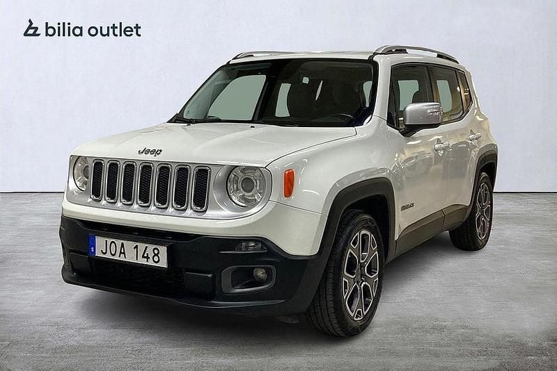 Vit Begagnad 2014 Jeep Renegade Limited SUV | 94 900 kr (Marknadspris) - Bild 1/3