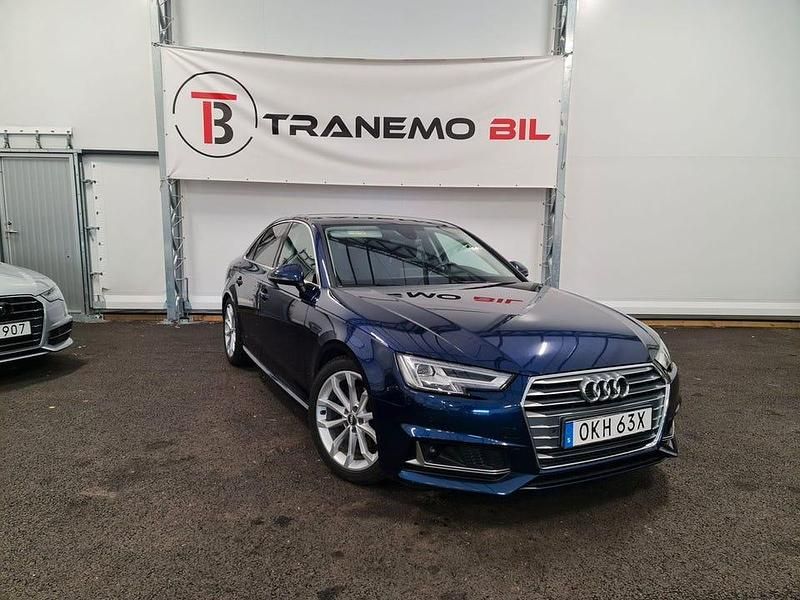 Blå Begagnad 2019 Audi A4 Proline Sedan | 229 900 kr (Marknadspris) - Bild 1/4