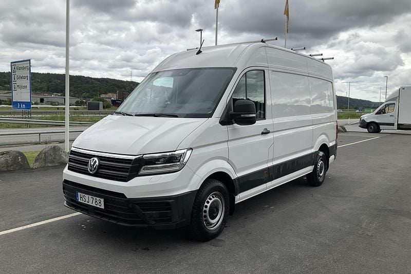 Vit Begagnad 2023 VW Crafter Van | 370 000 kr - Bild 1/4