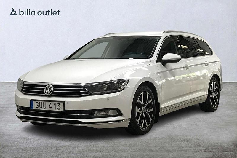 Vit Begagnad 2015 VW Passat GT Kombi | 114 900 kr (Lite dyr) - Bild 1/3