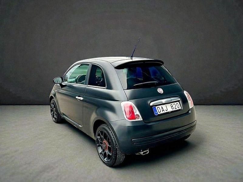 Begagnad Fiat 500 Sport 101 HK (74 kW) 2011 Svart Halvkombi