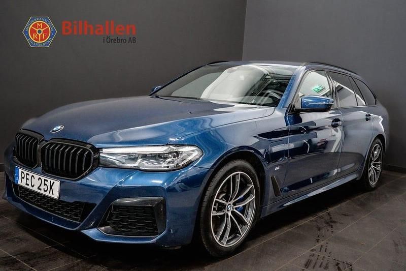 Begagnad BMW 530 M Sport 292 HK (214 kW) 2021 Blå Kombi