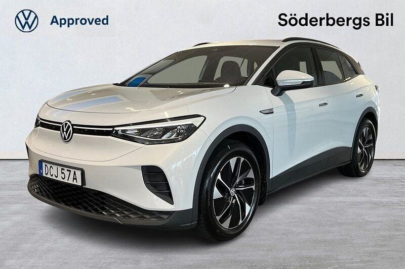 Vit Begagnad 2022 VW ID.4 Pro Performance SUV | 319 900 kr (Bra pris) - Bild 1/4
