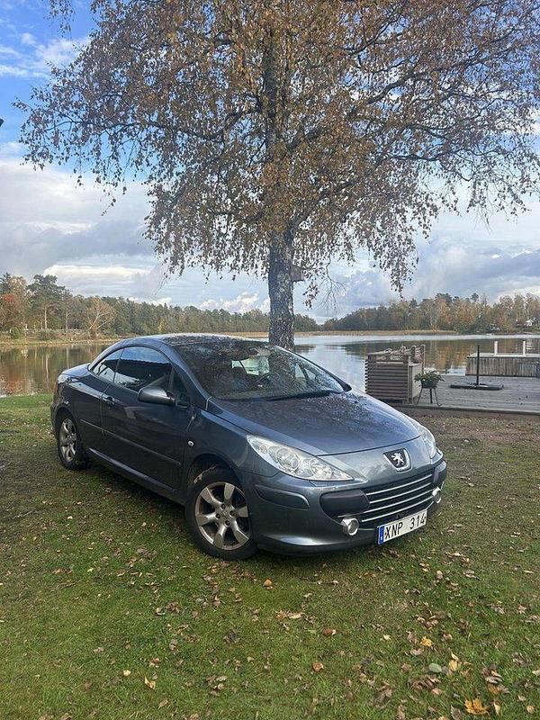 Grå Begagnad 2006 Peugeot 307 CC Cab | 45 000 kr (Lite dyr) - Bild 1/4
