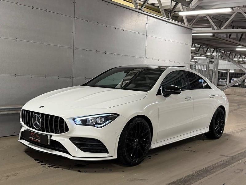 Begagnad Mercedes CLA200 AMG 163 HK (119 kW) 2019 Vit