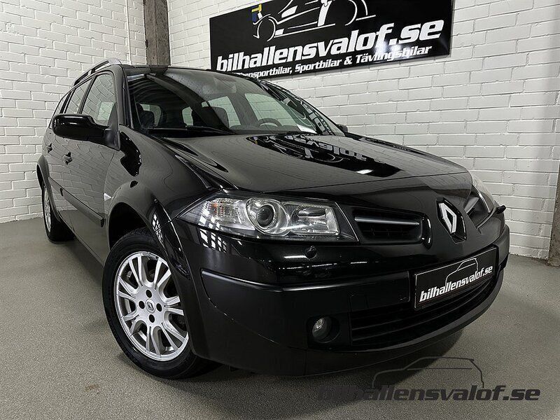Svart Begagnad 2009 Renault Mégane GrandTour Kombi | 39 900 kr (Dyr) - Bild 1/4