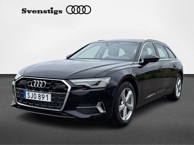 Svart (brilliantsvart) Ny 2024 Audi A6 Business Kombi | 558 900 kr (Dyr) - Bild 1/4