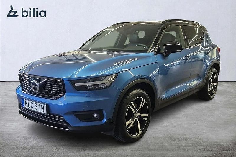 Blå Begagnad 2019 Volvo XC40 R-Design SUV | 345 000 kr (Dyr) - Bild 1/3