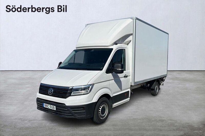 Vit Begagnad 2023 VW Crafter Van | 639 900 kr - Bild 1/4