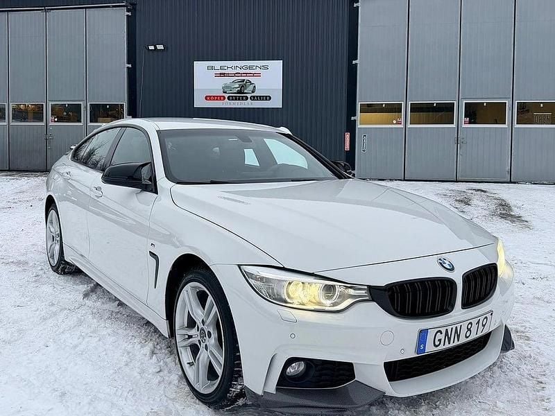 Begagnad BMW 420 M Sport 184 HK (135 kW) 2014 Vit Sportkupé