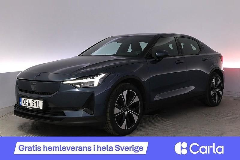 Blå Begagnad 2023 Polestar 2 Long Range Single Motor Halvkombi | 384 990 kr (Dyr) - Bild 1/4