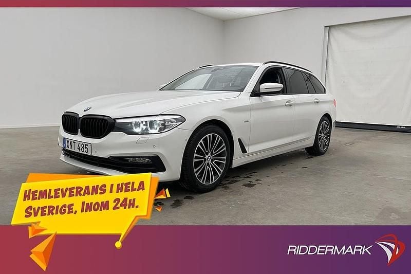Begagnad BMW 520 Sport Line 190 HK (139 kW) 2018 Vit Kombi
