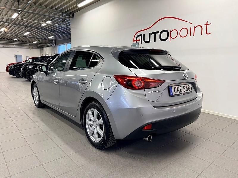Begagnad Mazda 3 Inclusive 120 HK (88 kW) 2014 Grå Halvkombi