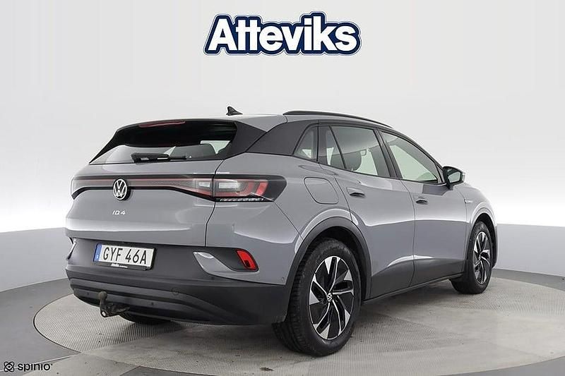 Begagnad VW ID.4 Pro Performance 150 kW (204 HK) 2022 Grå SUV
