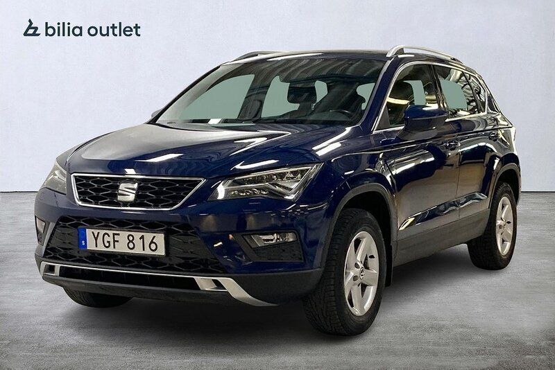 Blå Begagnad 2016 Seat Ateca XCELLENCE SUV | 164 900 kr (Superpris) - Bild 1/4