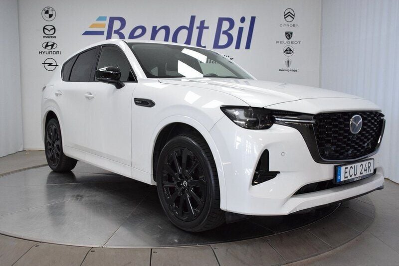 Vit Begagnad 2023 Mazda CX-60 Homura-Line SUV | 439 500 kr (Superpris) - Bild 1/3