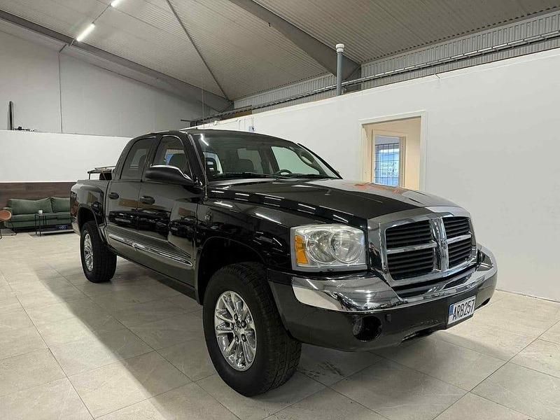 Svart Begagnad 2007 Dodge Dakota Pickup | 129 900 kr - Bild 1/4