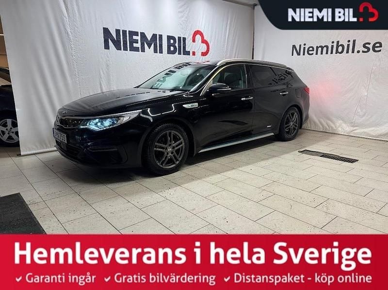 Svart Begagnad 2020 Kia Optima Advance Kombi | 188 800 kr - Bild 1/3