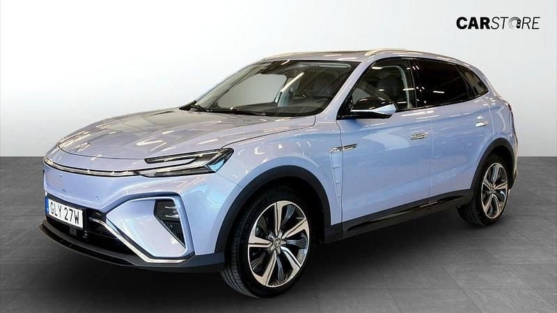 Blå (blue) Begagnad 2022 MG Marvel R Luxury SUV | 259 900 kr - Bild 1/4