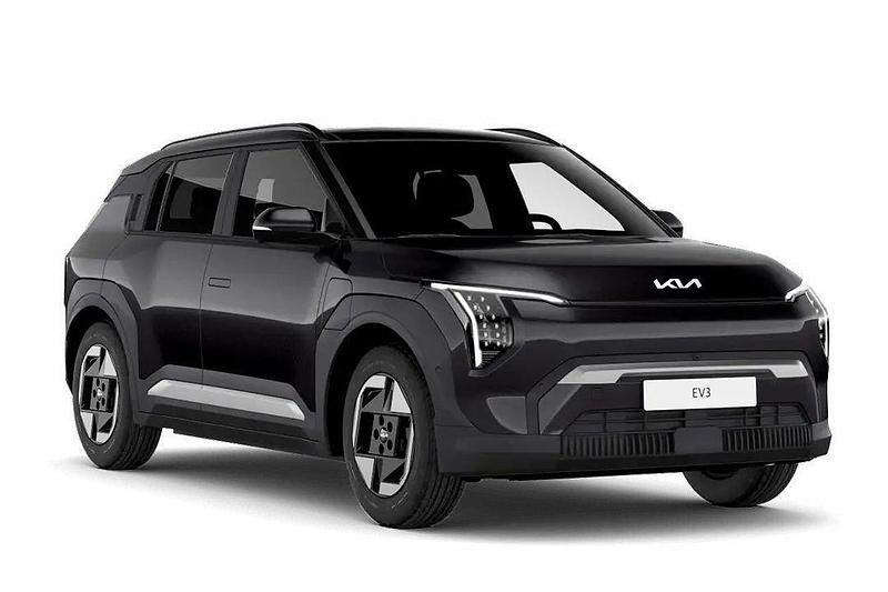 Svart Ny 2025 Kia EV3 2 SUV | 474 301 kr - Bild 1/1