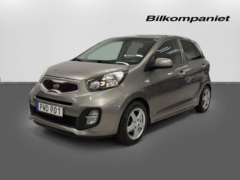 Titanium silver metallic Begagnad 2015 Kia Picanto Halvkombi | 79 900 kr (Marknadspris) - Bild 1/4