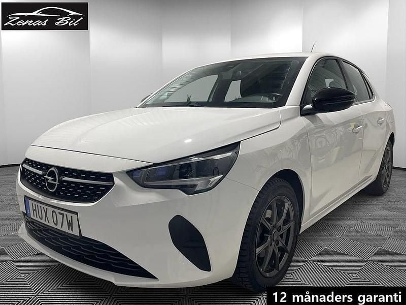 Vit Begagnad 2021 Opel Corsa Elegance Halvkombi | 149 900 kr (Marknadspris) - Bild 1/4