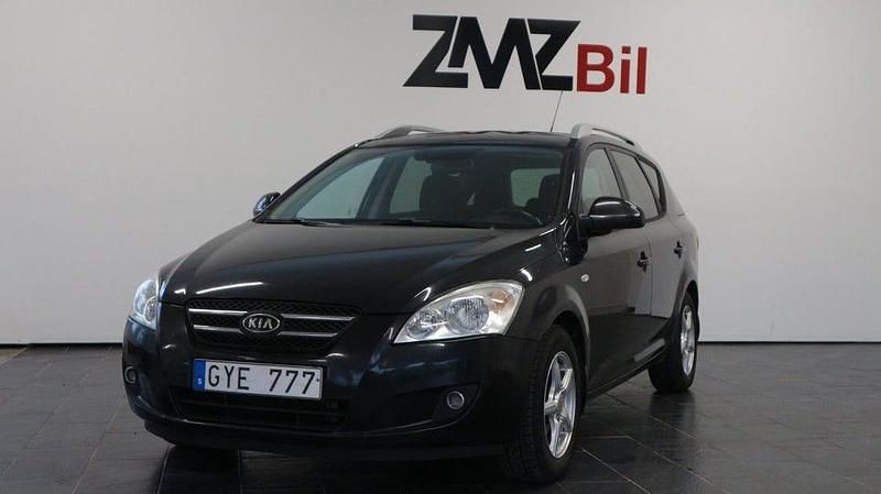 Svart Begagnad 2008 Kia Ceed Sportswagon EX Kombi | 27 900 kr (Marknadspris) - Bild 1/4