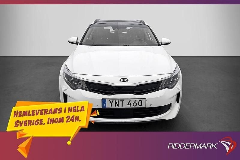 Begagnad Kia Optima Sport 205 HK (150 kW) 2018 Vit Kombi