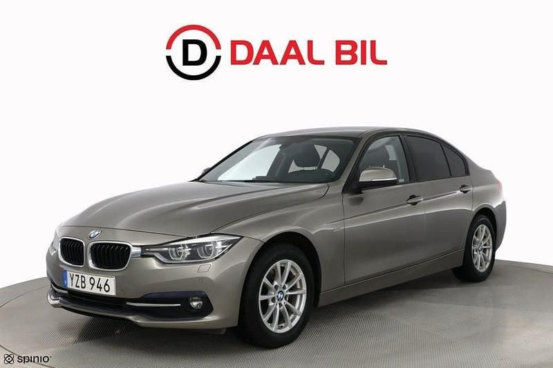 Begagnad BMW 320 Sport Line 190 HK (139 kW) 2017 Silver Sedan
