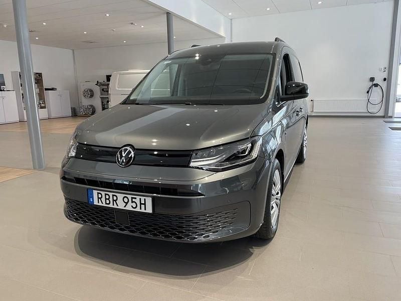 Ny VW Caddy 116 HK (85 kW) 2025 Indiumgrå metallic Minibuss
