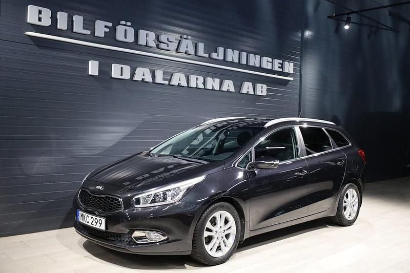 Svart Begagnad 2014 Kia Ceed Sportswagon Comfort Kombi | 99 000 kr (Bra pris) - Bild 1/4