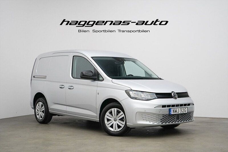 Silver Begagnad 2024 VW Caddy Minibuss | 349 000 kr (Marknadspris) - Bild 1/4