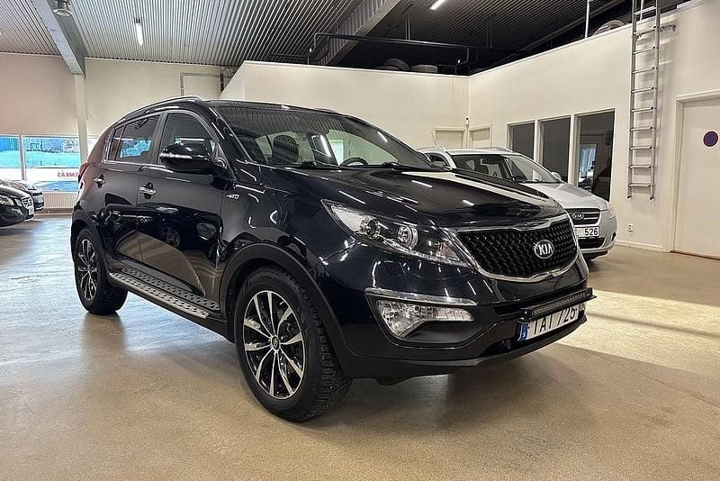 Svart Begagnad 2014 Kia Sportage SUV | 109 900 kr (Marknadspris) - Bild 1/4