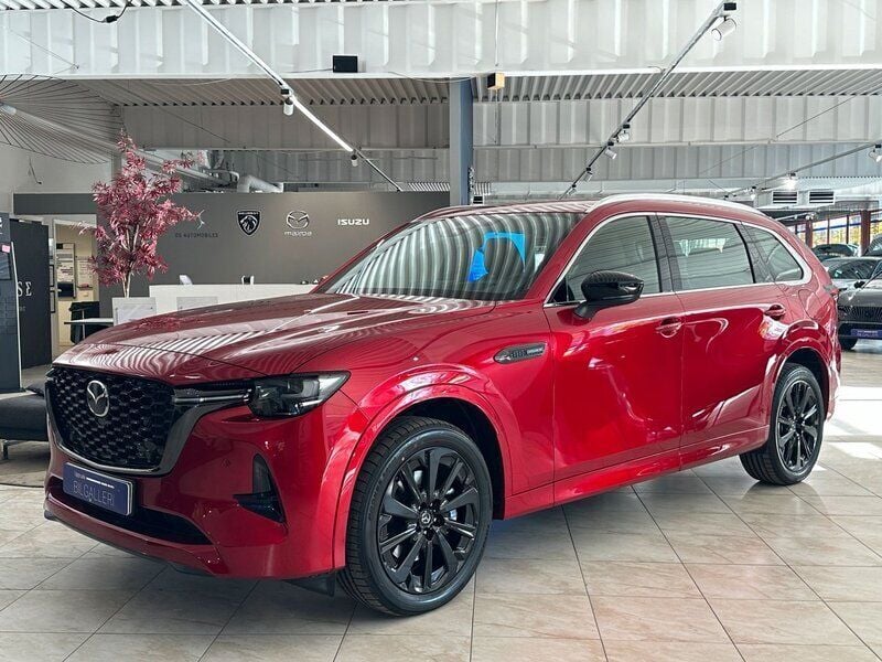 Röd Ny 2024 Mazda CX-80 Homura-Line SUV | 618 900 kr (Superpris) - Bild 1/4