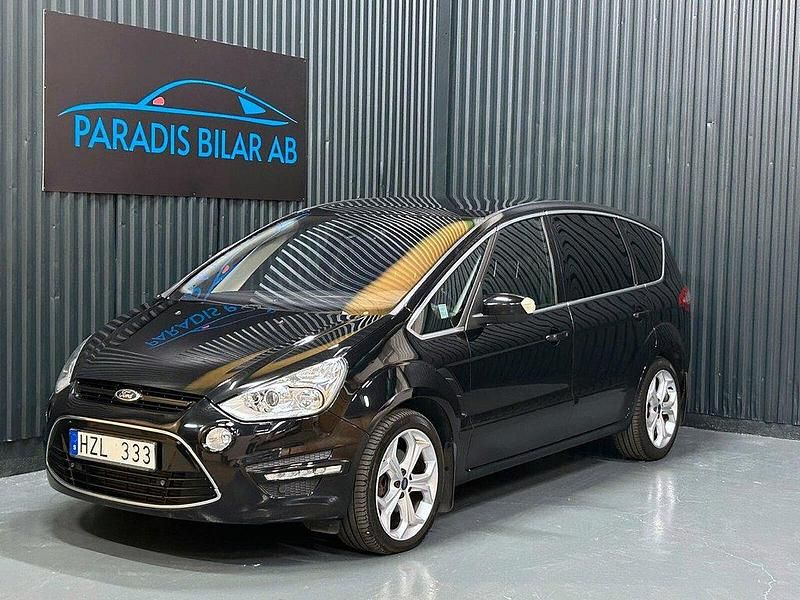 Svart Begagnad 2011 Ford S-MAX Business Edition Minibuss | 79 900 kr (Marknadspris) - Bild 1/4