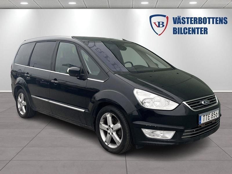 Svart Begagnad 2011 Ford Galaxy Minibuss | 49 900 kr (Lite dyr) - Bild 1/4
